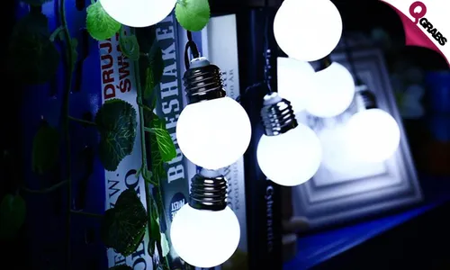 LED Solar Bulb String Lights!